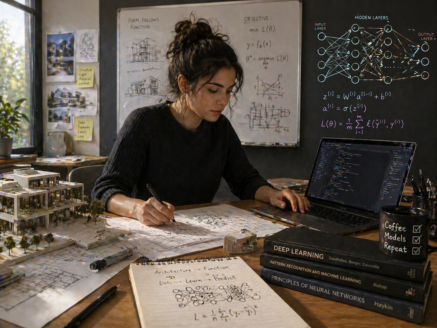 AI model architecture and neural networks