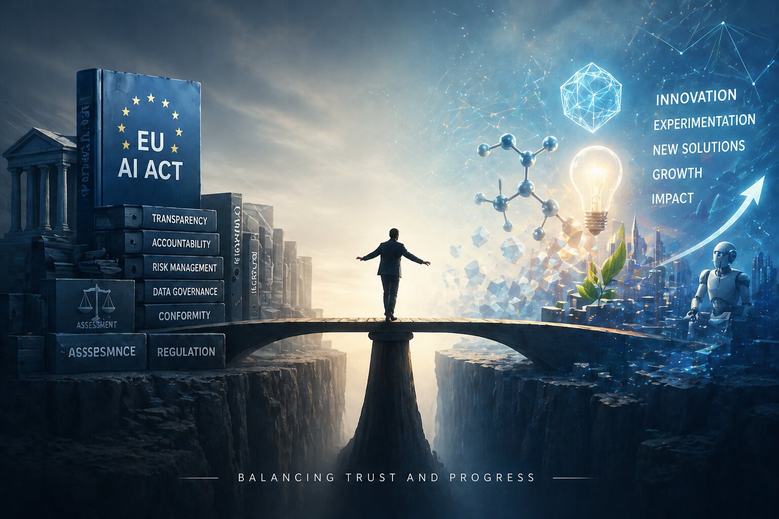 The balance between policy enforced explainability and possible benefits of unpredictable intelligence
