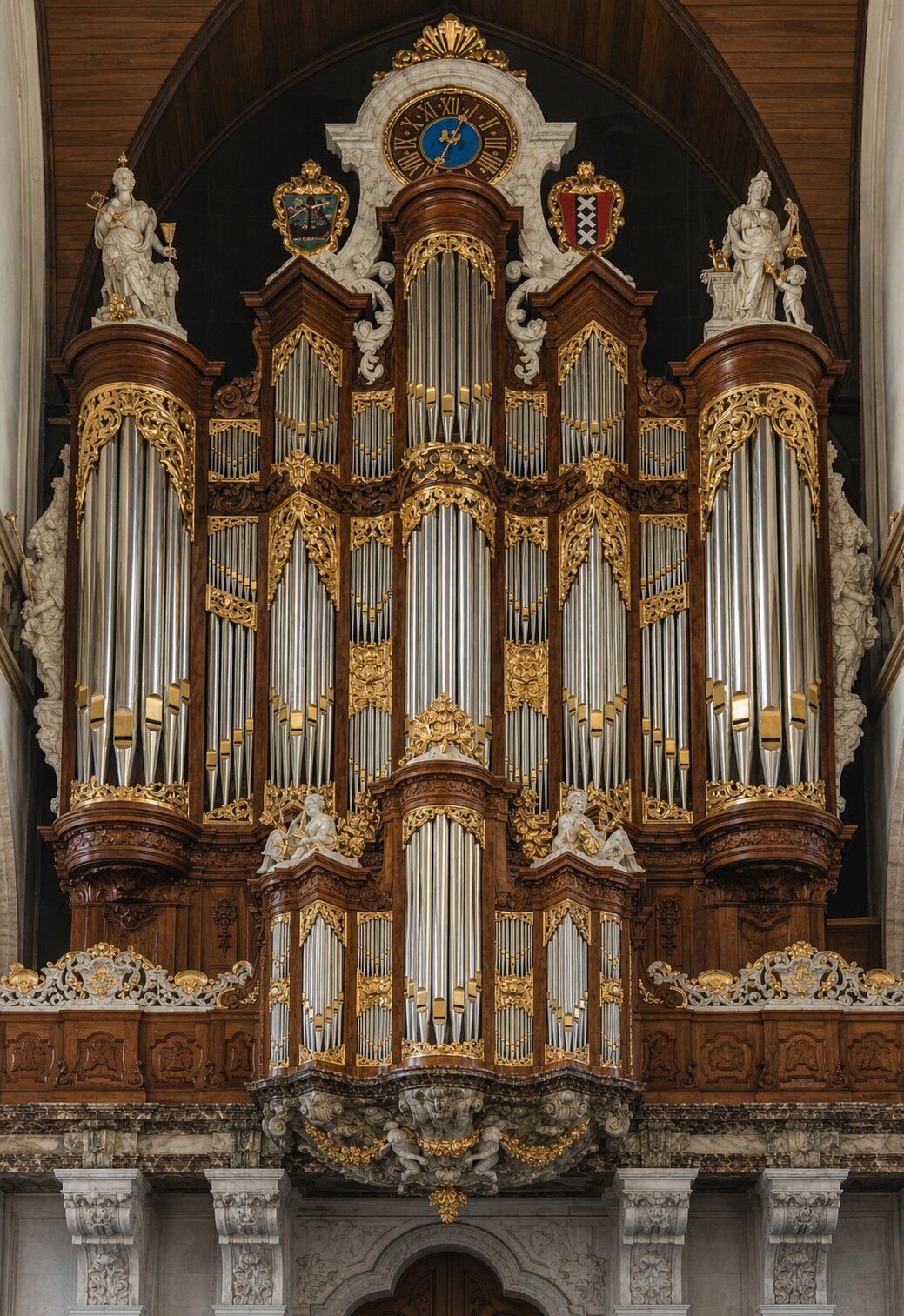 The Vater-Müller organ in the Oude Kerk, Amsterdam, completed in 1726